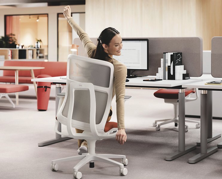ergonomisch werken tweedehands bureaustoel